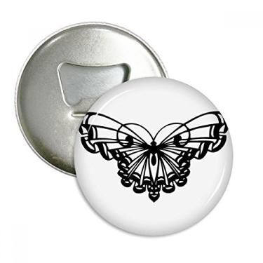 Imagem de Borboleta com asa de babado, abridor de garrafas, emblema multifuncional