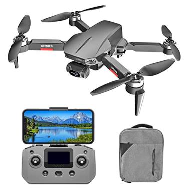 Imagem de Drone RC para adultos,Drone RC com câmera 4K Gimbal de 3 eixos Motor sem escova 5G Wifi FPV Quadcopter 1200m Distância de controle 20mins Tempo de voo com bolsa de armazenamento
