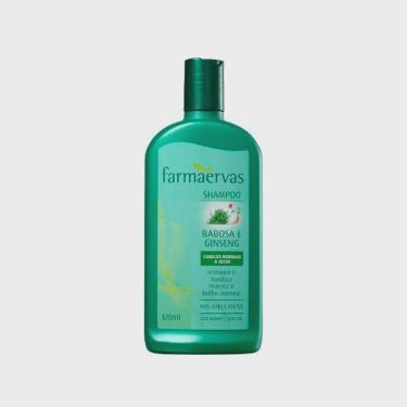 Imagem de Shampoo Farmaervas Babosa E Ginseng Normal E Seco 320Ml