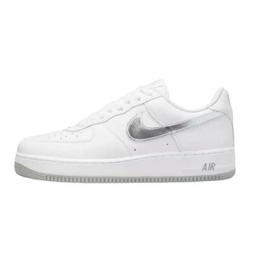 Imagem de Nike Tênis feminino W Air Force 1 '07 ESS DH4406 101, Prata metálica branca, 9.5