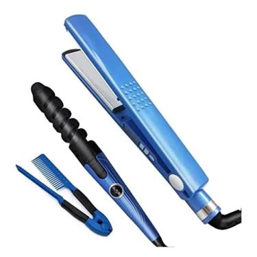 Imagem de Kit 3 Em 1 Chapinha Modelador De Cachos Profissional Bivolt 450°F