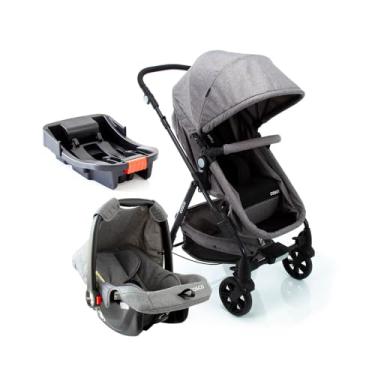 Imagem de Cosco Kids, Travel System Poppy Trio, Cinza Mescla