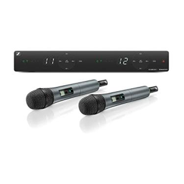 Imagem de Sennheiser Pro Audio Sistema de microfone sem fio XSW 1-825 DUAL-A Channel, preto