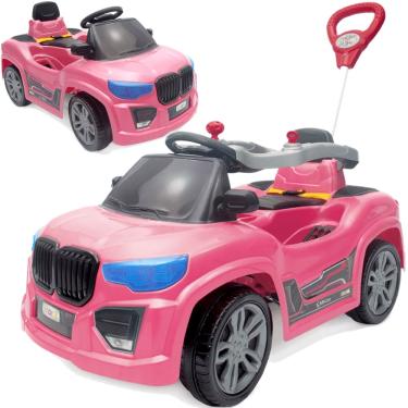 Imagem de Carrinho de Passeio e Pedal Infantil Maral BM Car Rosa 30kg