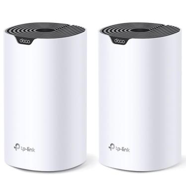 Imagem de Roteador TP-Link DECO S7 Wi-Fi Mesh Dual Band 2,4/5Ghz AC1900 3 Antenas Internas Kit C/ 2 Unidades