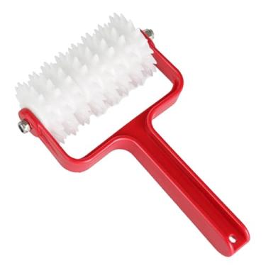 Imagem de Generic Rolos de massa de pizza docker rolos de pizza rolo de pastelaria de pão casa agulha com picos roda buraco perfurador para torta biscoito