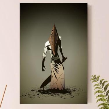 Imagem de Placa Quadro Decorativo - Silent HIll - Pyramid Head (PYRAMID_04)