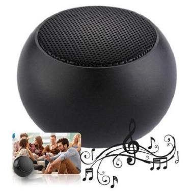 Imagem de Caixa De Som Mini De Metal Bluetooth Amplificada De 3 W - Concise Fash