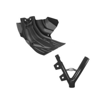 Imagem de Kit Tornado Protetor De Quadro + Protetor De Motor Preto - Anker