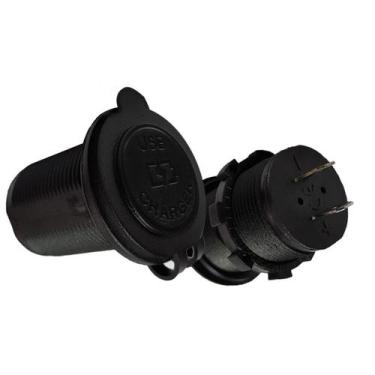 Imagem de Tomada USB Automotiva SMART RS-108 3U BR 5V - Roadstar
