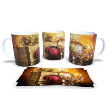 Imagem de Canecas de Porcelana Branca Personalizadas Natal 2 (Mod.31)