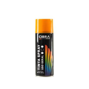 Imagem de Tinta Spray Uso Geral Metal Madeira Automotivo Laranja - CIBRA SELANTE