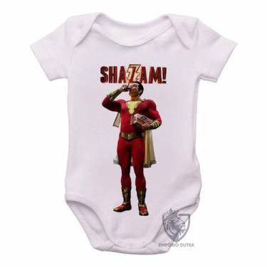 Imagem de body nenê criança roupa bebê Shazam - Empório Dutra, M   ( 2-4 Meses )