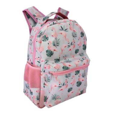 Imagem de Mochila LS Para Notebook Flamingos 5 Divisões - MN4246 - L S BOLSAS E 