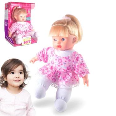 Imagem de Boneca Infantil Reborn Barato Brinquedo Meninas Bonito - Toys