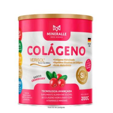 Imagem de Colágeno Mineralle com Verisol + àc. Hialurônico+ Silício + Extrato de