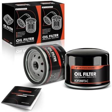 Imagem de A-Premium Filtro de óleo giratório de proteção de 2 peças 10K Miles compatível com Chevy Silverado 2500 HD/2500 HD Classic/3500/3500 Classic, Suburban 2500 e GMC Sierra 2500 HD/2500 HD