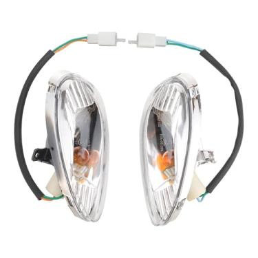 Imagem de Luz de seta GOOFIT para GY6 50cc chinês Taotao Kymco scooter moped branca