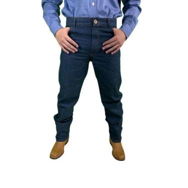 Imagem de Calça Jeans Masculina Trabalho Serviço Tradcional - DVerso, 40
