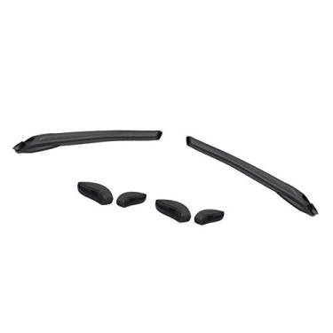 Imagem de Millersawp Flak 2.0 OO9295 Kits de borracha de substituição compatíveis com óculos de sol Oakley - Preto