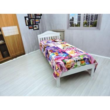 Imagem de Manta Cobertor Solteiro Ultrasoft Inverno Barbie Infantil - Fantasia B