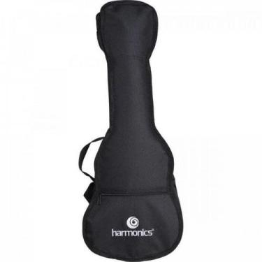 Imagem de Capa Para Ukulele Harmonics Nylon Preta