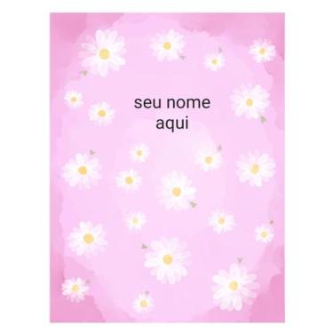 Imagem de Planner financeiro capar margarida pink - 3 - Produto Artesanal