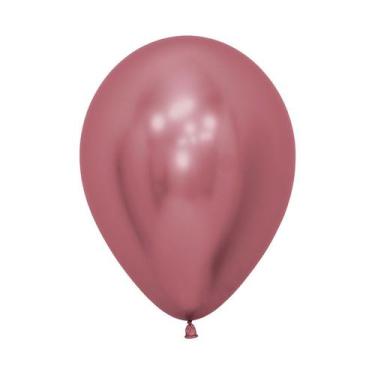 Imagem de Balão de Festa Latéx Reflex - Rosa (Cor:909) - Sempertex - Rizzo