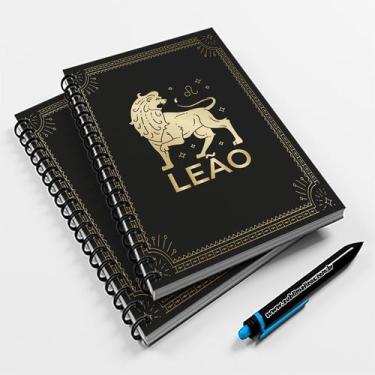 Imagem de Caderno Universitário 96fls Signo Leão - Premium
