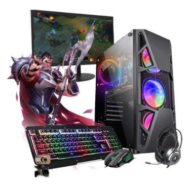 Imagem de Pc Gamer Darius Completo I5 3ºger. Gtx 1650 16Gb Ssd 480Gb - Intel