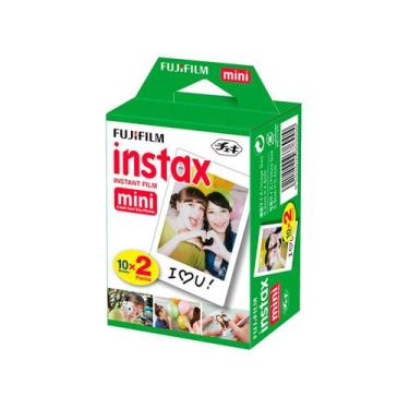 Imagem de Filme Com 20 Fotos Borda Branca Fujifilm Instax Mini Foto Colorida