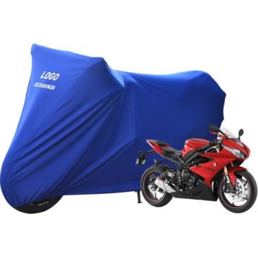 Imagem de Capa Para Moto Triumph Daytona 675 Alta Durabilidade De Luxo - Mz, Azu