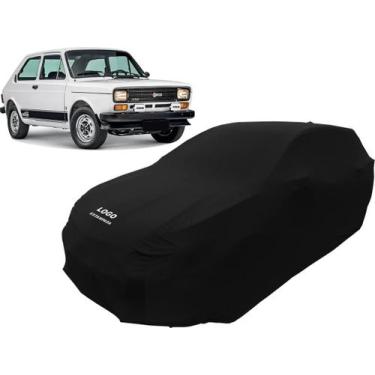 Imagem de Capa Automotiva Para Fiat 147 Tecido Helanca Lycra - Mz, Preta