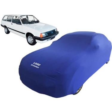 Imagem de Capa Automotiva Para Chevrolet Marajó De Tecido Anti-Risco - Mz, Azul