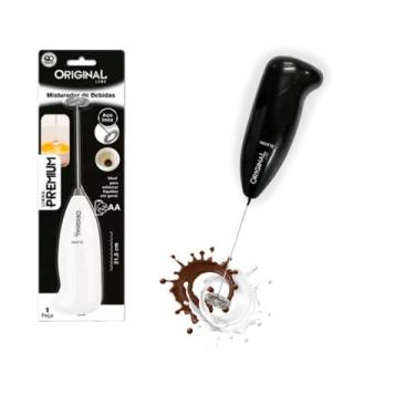 Imagem de Misturador de Liquidos Mini Mixer Original Line Aço Inox Batedor Shake