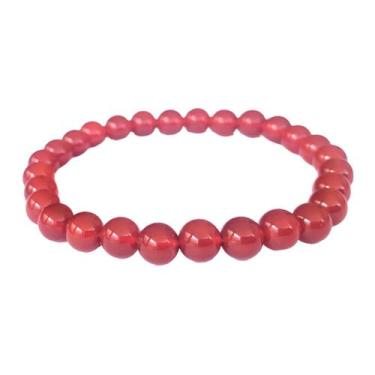 Imagem de Pulseira Pedra Ágata Natural Esfera 6mm - Energética - Equilíbrio Pedr