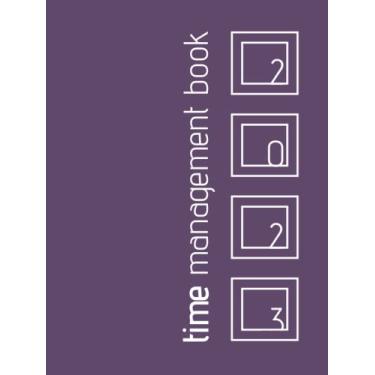 Imagem de Time Management Book: Classic Motivational Simple Business Planner|Agenda|Weekly & Monthly Calendar|Chaos Coordinator|Budget Habit Tracker|Savings ... Lists|Sudoku|Notes|Large Size