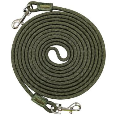 Imagem de Hoanan Corda de amarração para cães pequenos de até 16 kg, coleira longa para gatos, leve, à prova de fuga, para caminhada ao ar livre, para animais pequenos