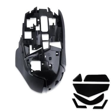 Imagem de Nova capa para mouse, capa superior para mouse, capa de substituição, moldura para mouse, adesivo para mouse gamer Logitech G502 com fio
