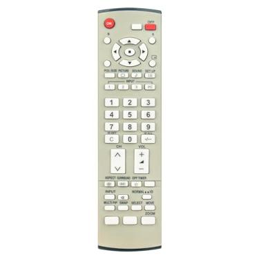 Imagem de EUR7636070R Novo controle remoto de substituição adequado para PANASONIC Plasma TV TH-42PHD8GSJ TH-42PHD8K TH-42PHD8S TH-42PHD8UK TH-42PHD8UKJ TH-42PR9 TH-42-PR9U TH-42PR10U TH-42PR10U TH-42PR10U UA