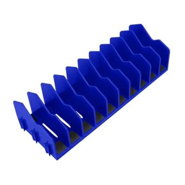 Imagem de Generic Alicate Organizador Chave Suporte para Ferramentas Manuais Suporte para Alicates para Gavetas H de 3" com Base de Borracha Antiderrapante, Organizador, Azul
