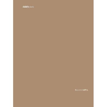 Imagem de ABNotes Squared 4M L A4 Brown HC: Quadernone A4 a quadretti 4mm senza margine - Tinta Unita Marrone - Leggero 100 pagine - Fogli spessi - Per scuola, lavoro o appunti personali.