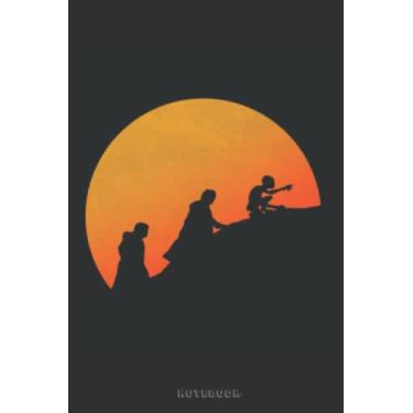 Imagem de Sunst In Middle Erth K03582 Journl Notebook: Journal,for Writing, Themed Diary and NoteBook, Size 6 x 9, 120 Pages,College Ruled School Journal For Boys And Girls, men, birthday gifts