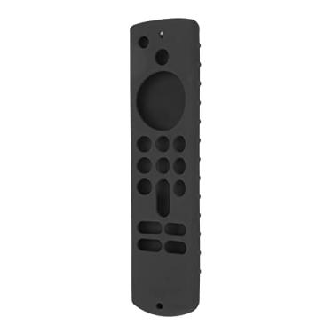 Imagem de Capa de Silicone para Controle Remoto para Fire TV Stick, Capa Remota para Fire TV Stick TV Capa Protetora de Silicone Antiderrapante Com Cordão Capa de Controle Remoto de 3ª