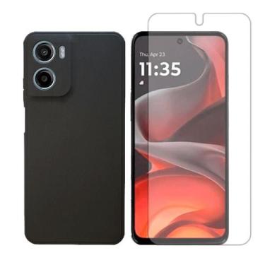 Imagem de Capa Anti Impacto Para Motorola Moto G05 + Pelicula Hidrogel - GR Glob