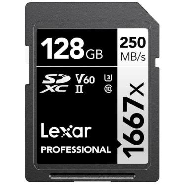 Imagem de Cartão de Memória Lexar Professional 1667x 128GB SDXC UHS-II