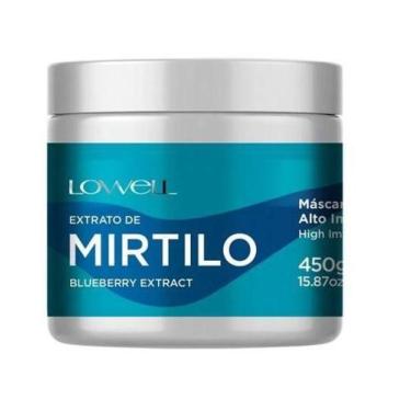 Imagem de Máscara Extrato De Mirtilo Alto Impacto 450g - Lowell