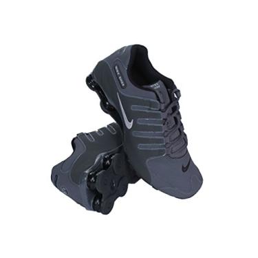 Imagem de Nike Tênis de corrida masculino Shox NZ, Cinza escuro/antracite/preto/ferro metálico, 15