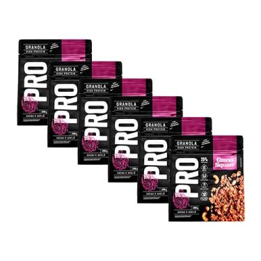 Imagem de Kit 6X: Granola Pro Cacau e Avelã Sem Glúten GranoSquare 200g