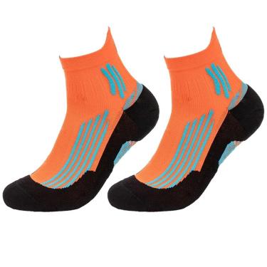 Imagem de Meia Esportiva Cano Curto Compressao Treino Corrida Academia Exercicio Atividade Fisica Esporte Respiravel Resistente Confortavel Maleavel